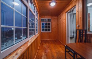 U Musa weranda od środka